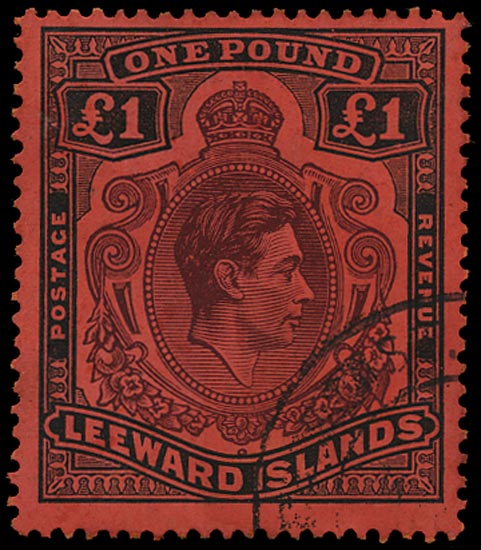 LEEWARD ISLANDS 1938  SG114 Used
