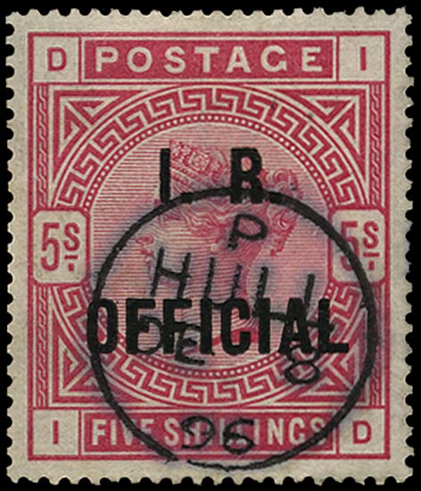 GB 1890  SGO9 Official
