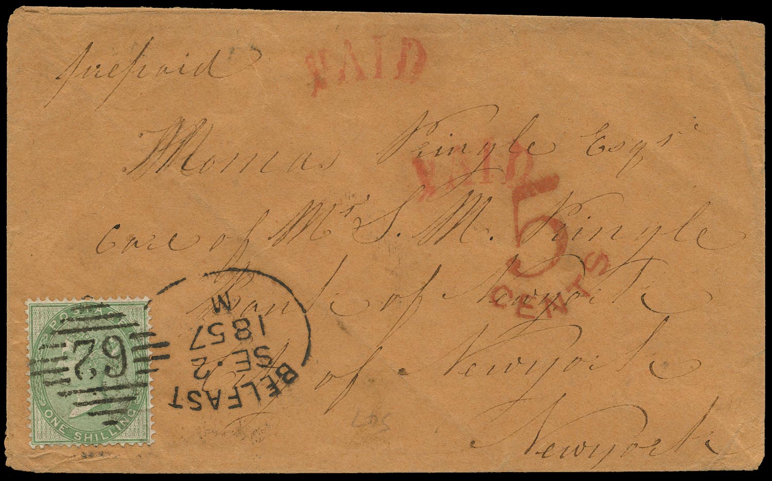 GB 1857  SG72 Cover
