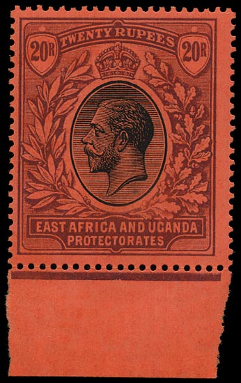 KUT 1912  SG59 Mint Unmounted lower marginal