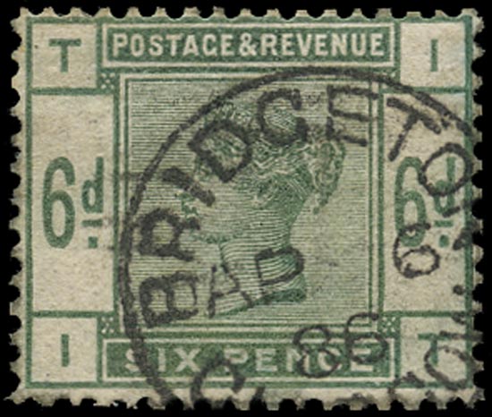 GB 3  SG194 Used Bridgeton Glasgow cds example