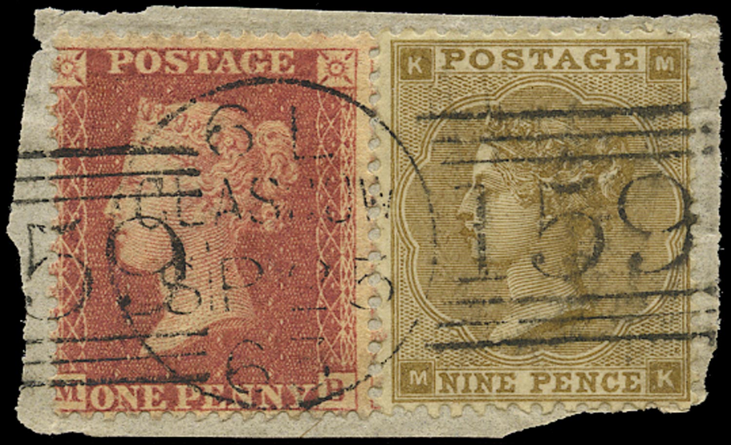 GB 1862  SG40,86 Pl.2 Used