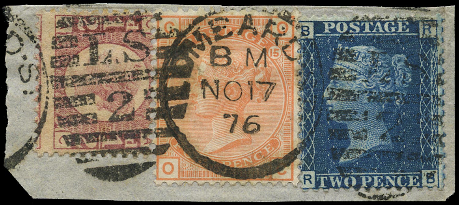 GB 1876  SG46,48,152 Used