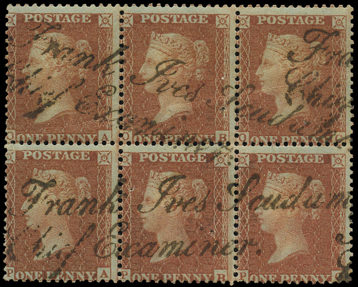 GB 1855  SG24var Pl.6 Mint