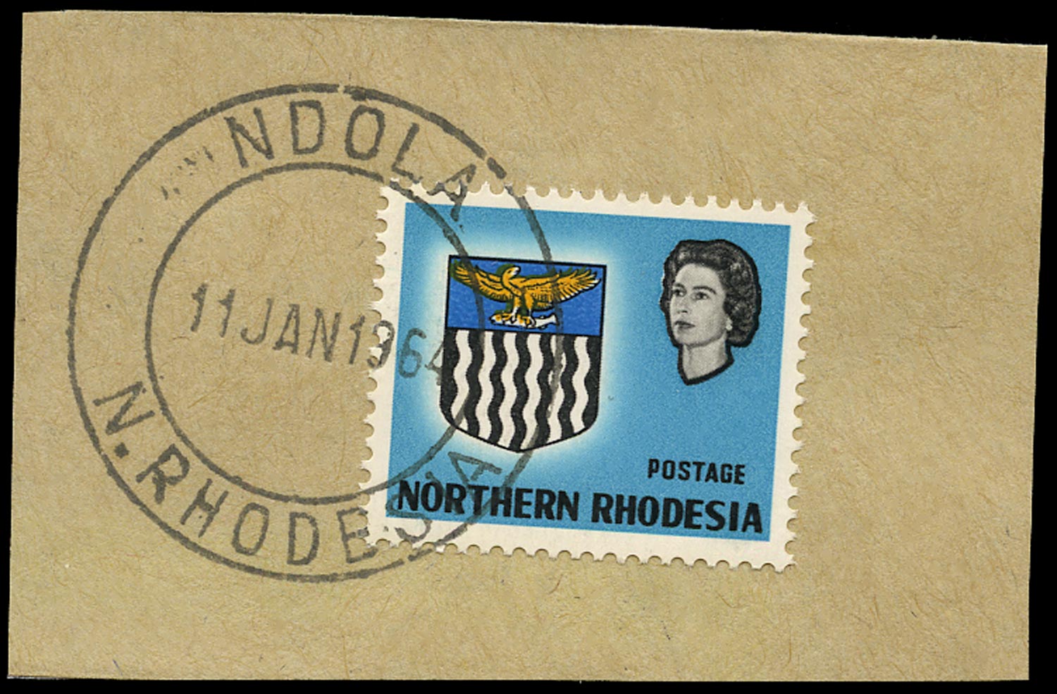 NORTHERN RHODESIA 1963  SG76a Used Variety Value Omitted