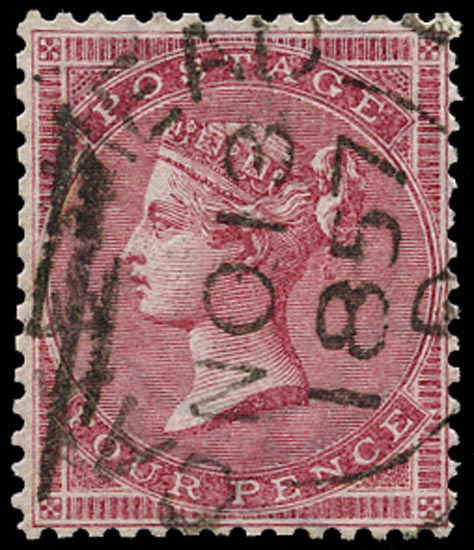 GB 1857  SG66 Used Gateshead cds