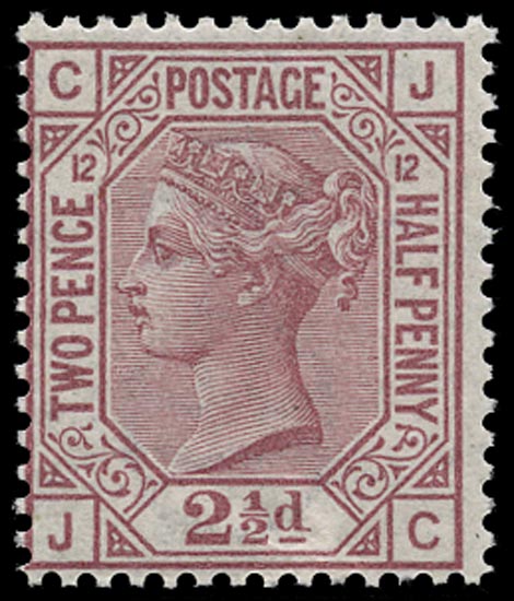GB 1878  SG141 Pl.12 Mint U/M o.g. example