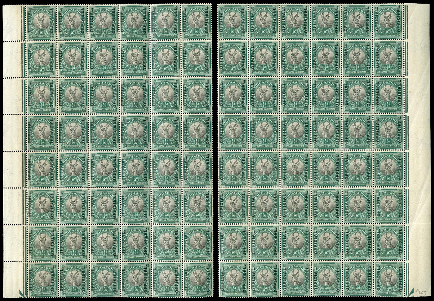 SOUTH AFRICA 1926  SGO2 Official