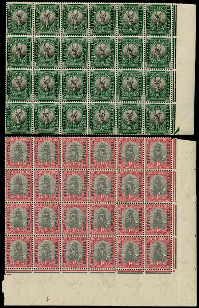 SOUTH AFRICA 1926  SGO2/3 Official