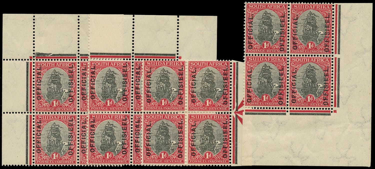 SOUTH AFRICA 1926  SGO3 Official