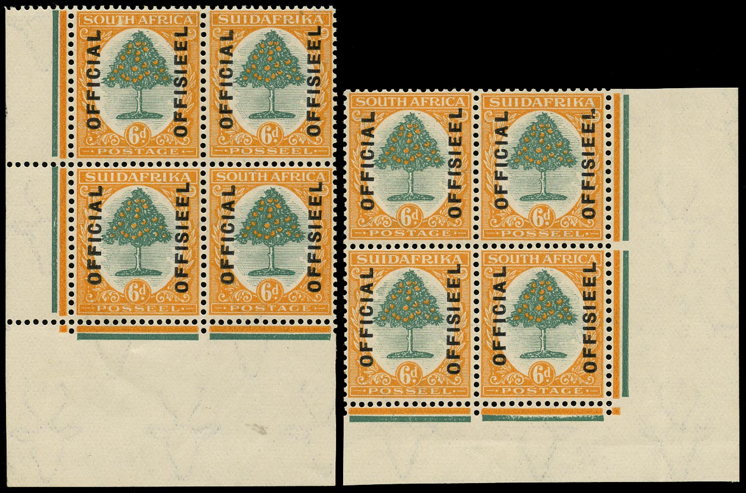 SOUTH AFRICA 1928  SGO6 Official