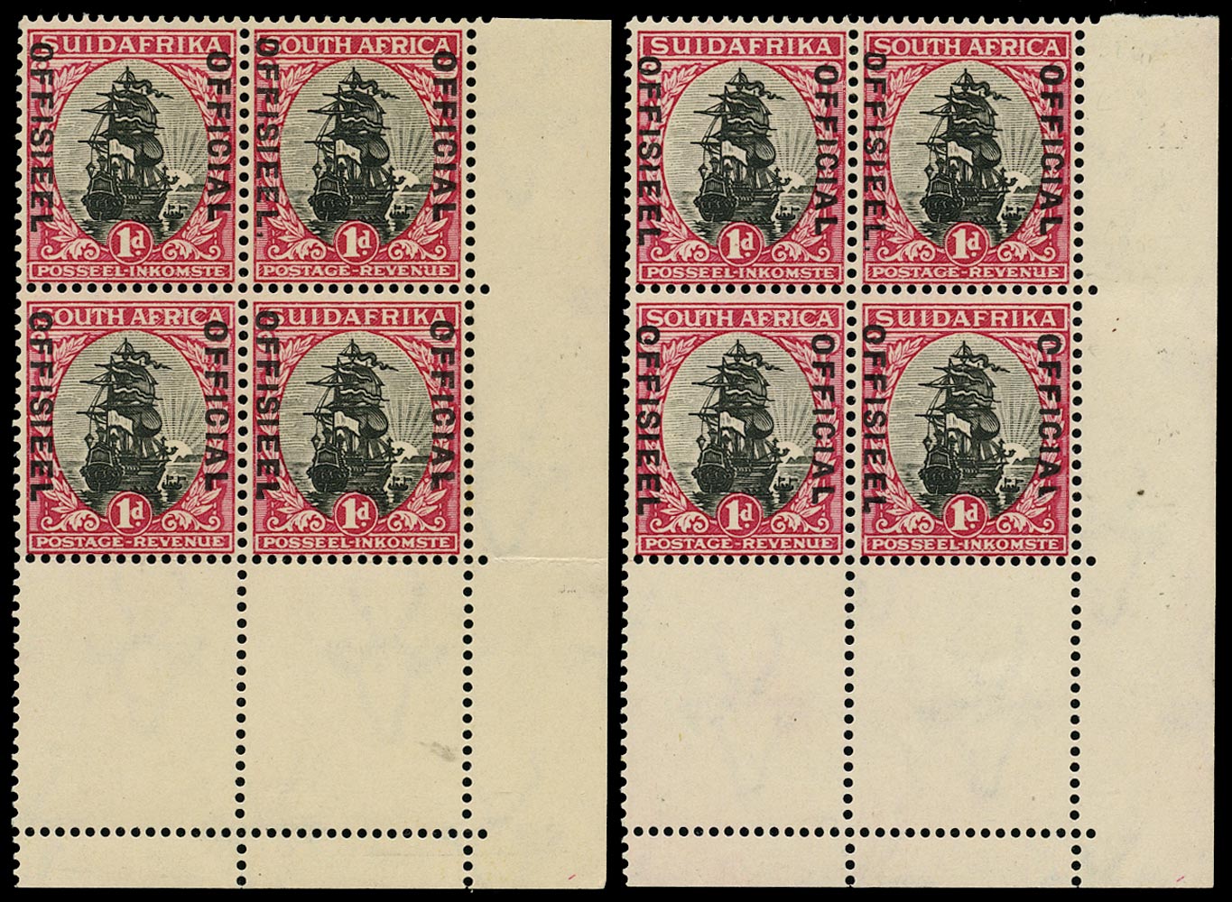 SOUTH AFRICA 1930  SGO13/a Official