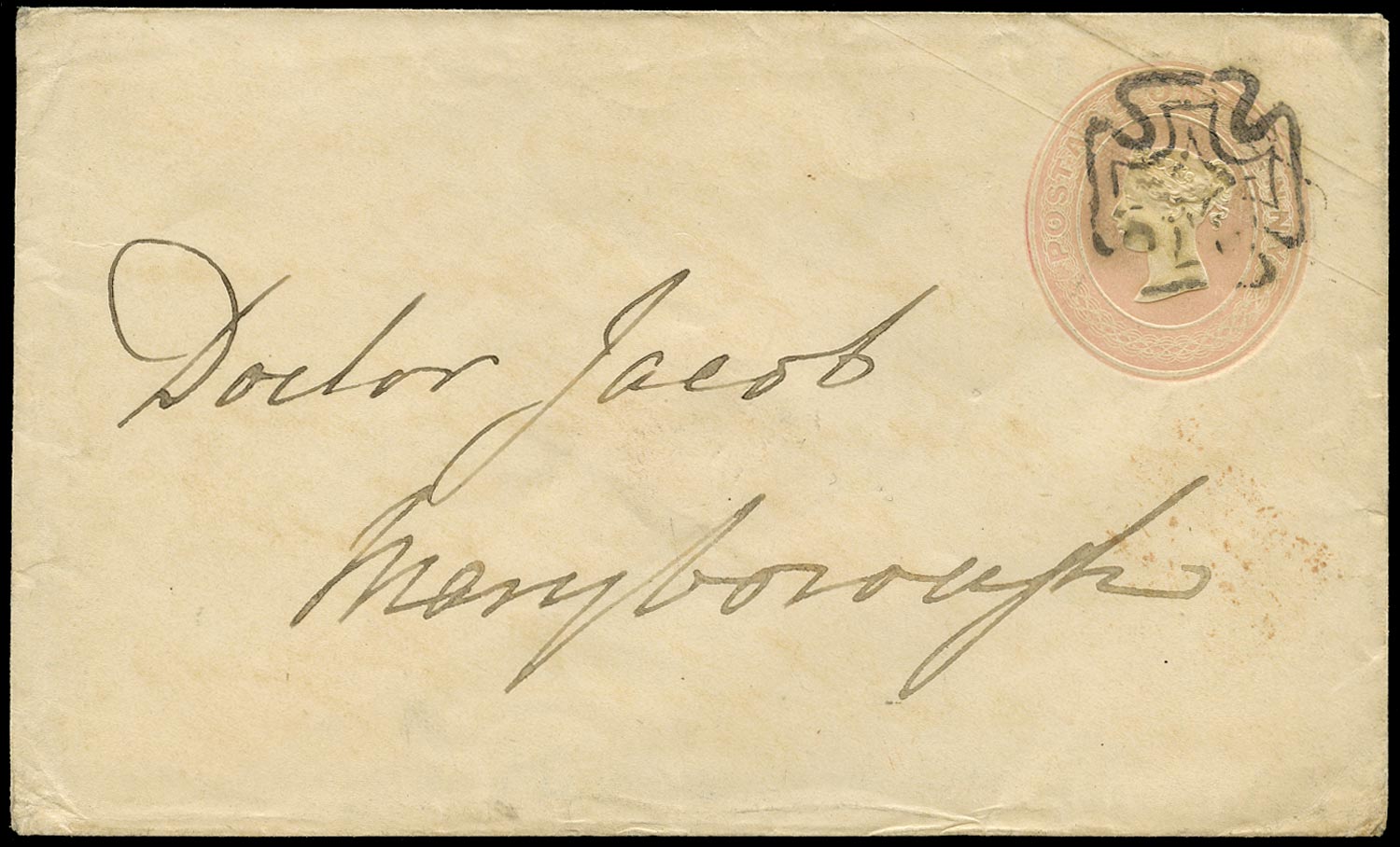 GB 1844  SGSE2 Postal Stationery - Dublin MC