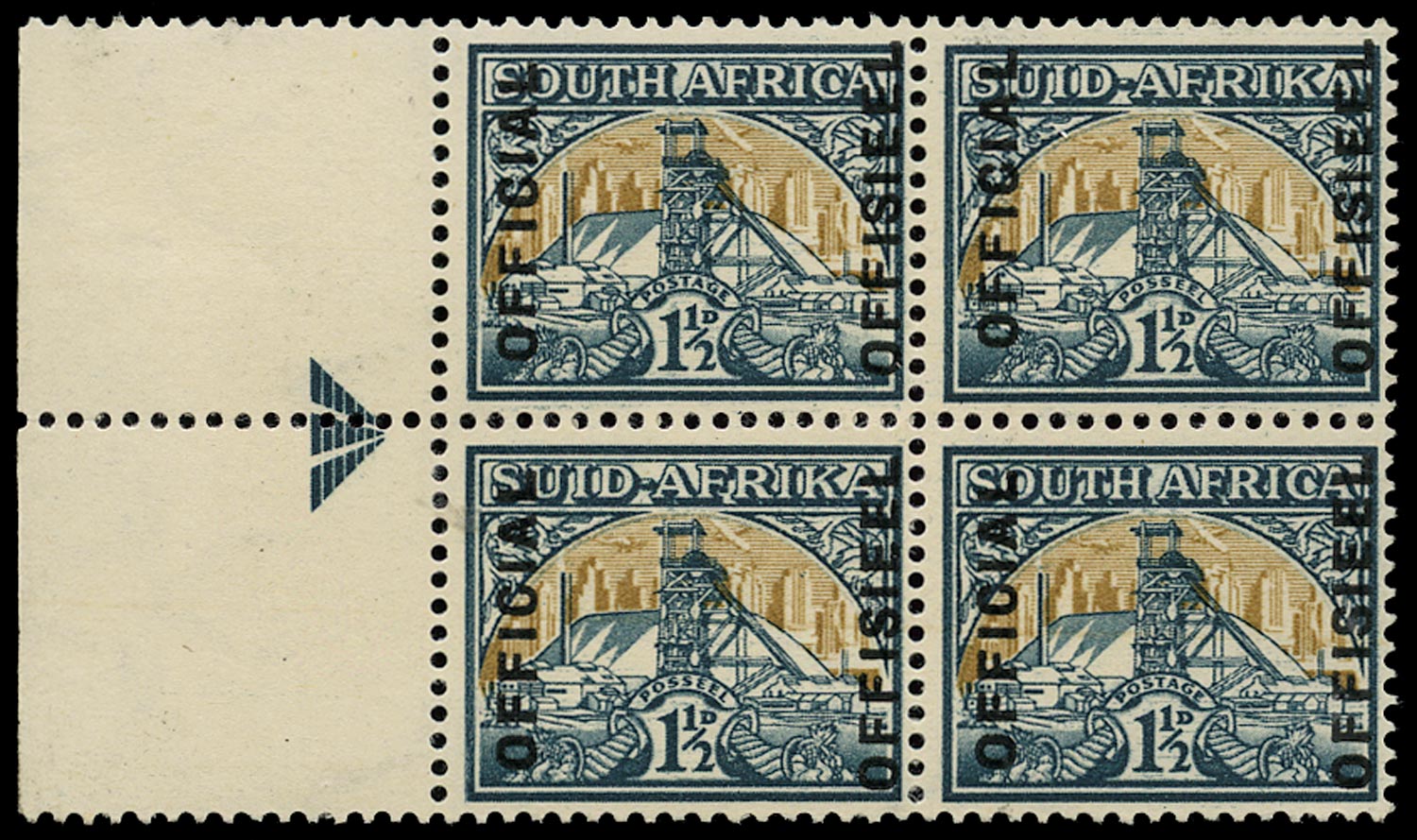 SOUTH AFRICA 1949  SGO34 Official