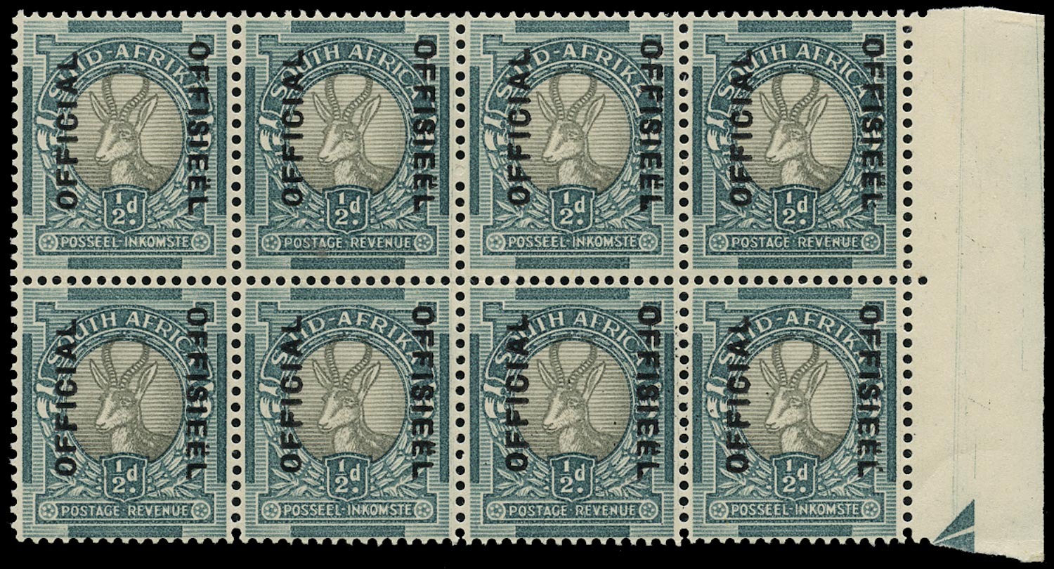 SOUTH AFRICA 1937  SGO32 Official