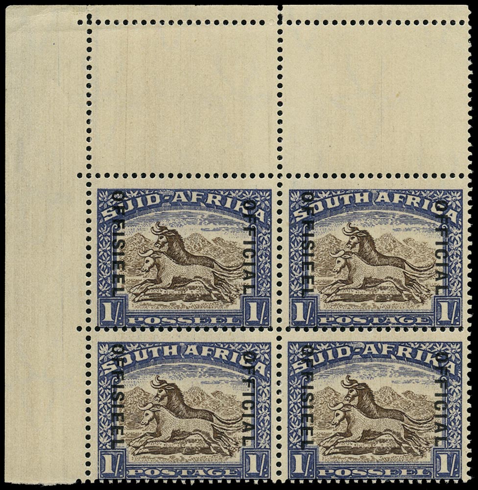 SOUTH AFRICA 1935  SGO25 Official