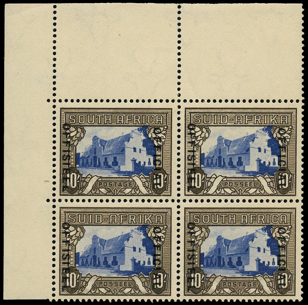 SOUTH AFRICA 1935  SGO27 Official