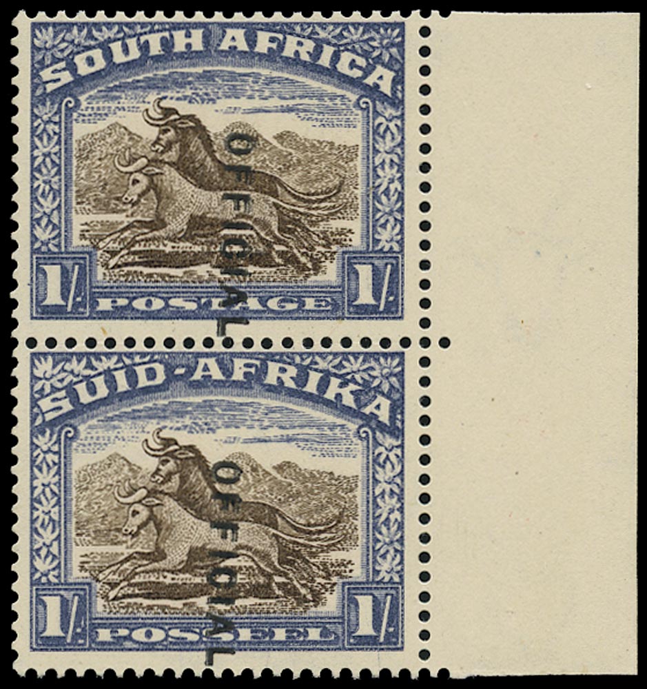 SOUTH AFRICA 1935  SGO25var Official