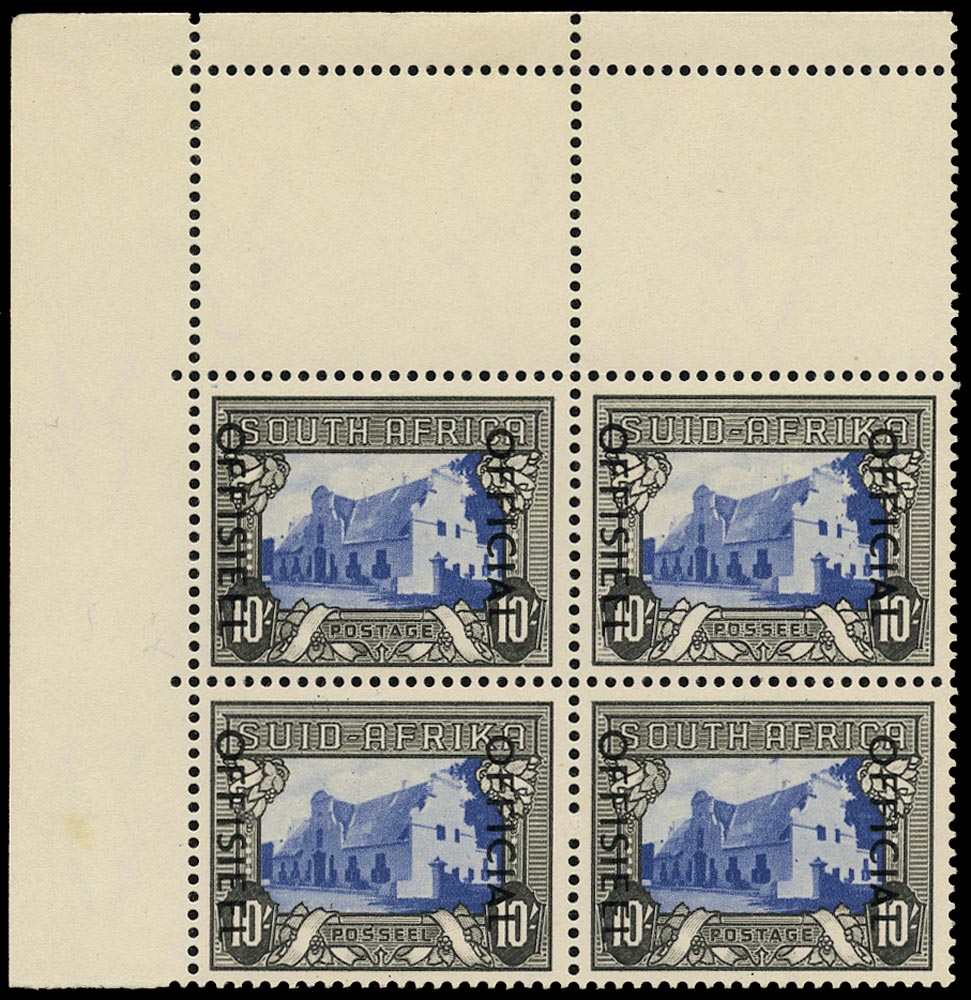 SOUTH AFRICA 1950  SGO51 Official