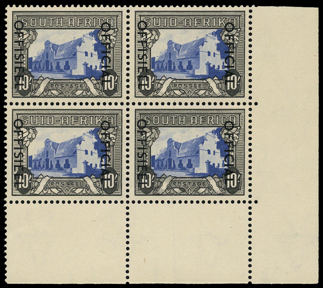 SOUTH AFRICA 1950  SGO51 Official