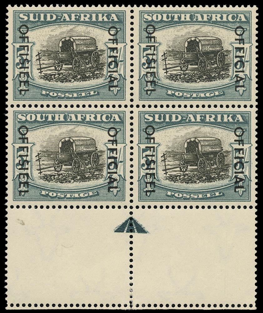 SOUTH AFRICA 1950  SGO50 Official