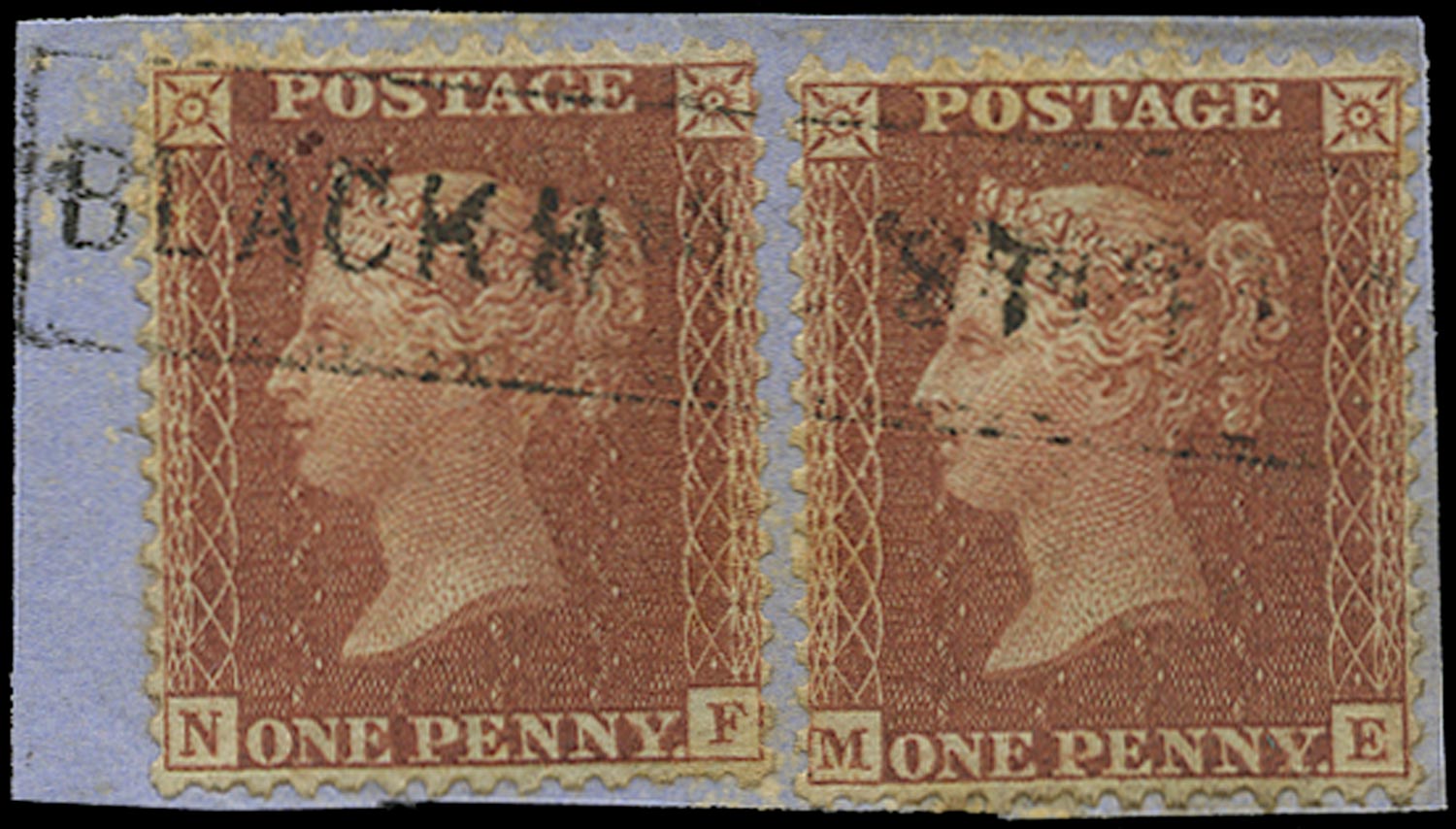 GB 1856  SG29 Pl.32 Used - "BLACKHALL STREET" Scots local