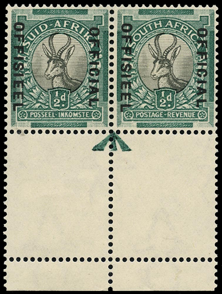 SOUTH AFRICA 1935  SGO20 Official