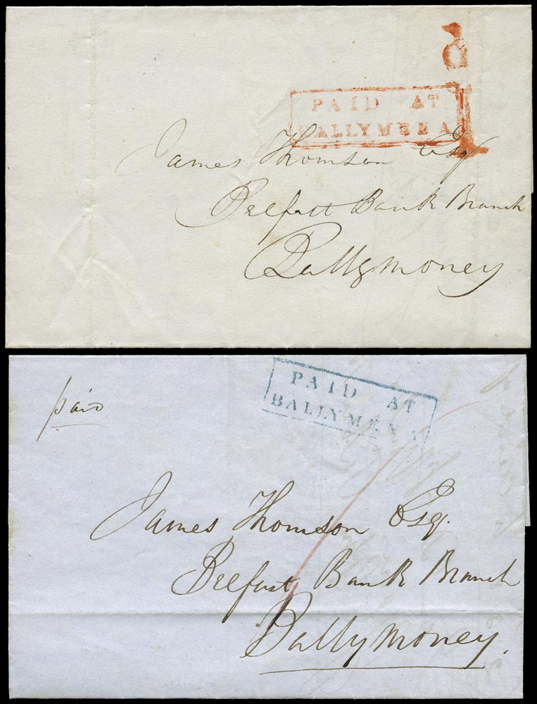 GB 1841 Cover - UPP Ballymena to Ballymoney