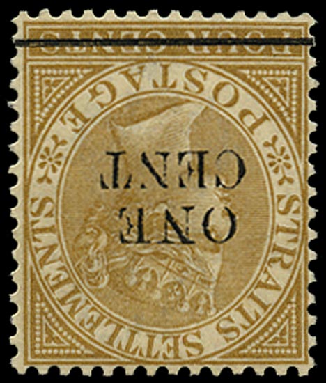MALAYA - STRAITS 1892  SG89w Mint