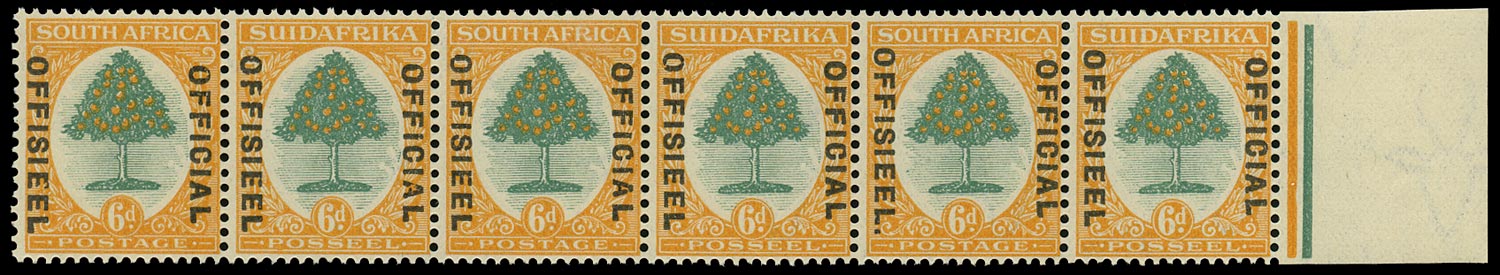 SOUTH AFRICA 1929  SGO9/a Official