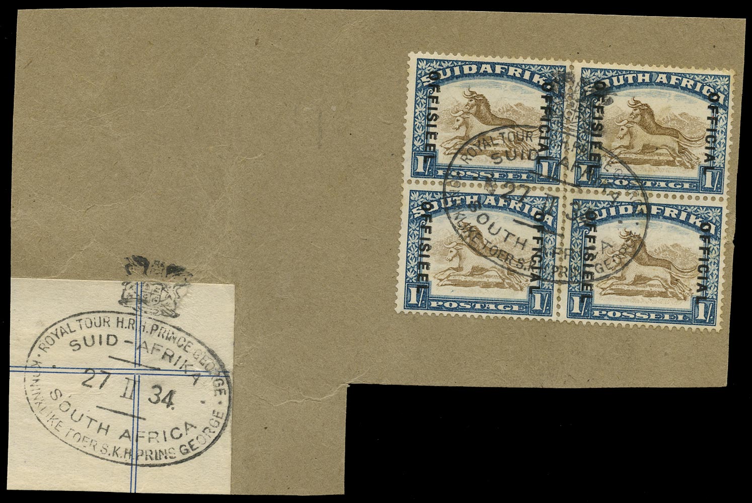 SOUTH AFRICA 1930  SGO17 Official