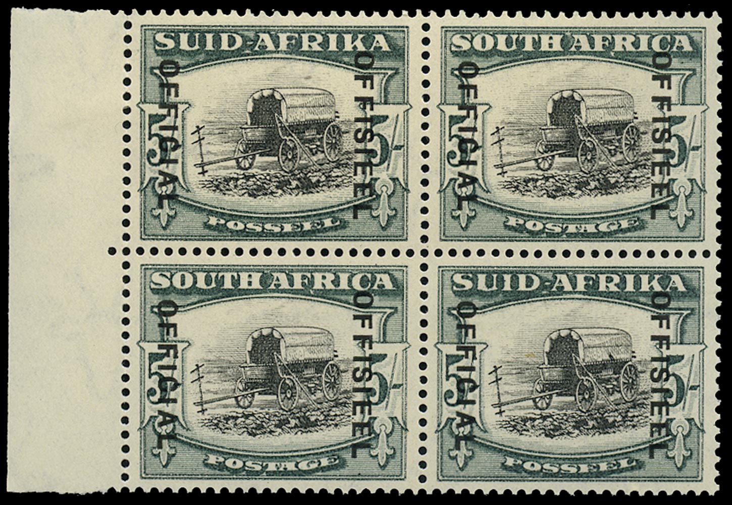 SOUTH AFRICA 1935  SGO28, var Official