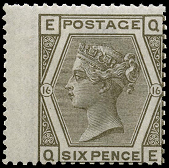 GB 1878  SG147 Pl.16 Mint U/M o.g. example