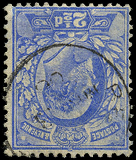 GB 1902  SG230wi Used (Wmk. Inverted) Superb used example
