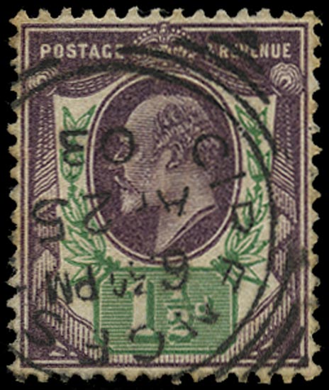 GB 1902  SG222 Used