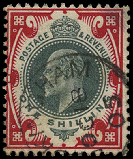 GB 1902  SG257 Used