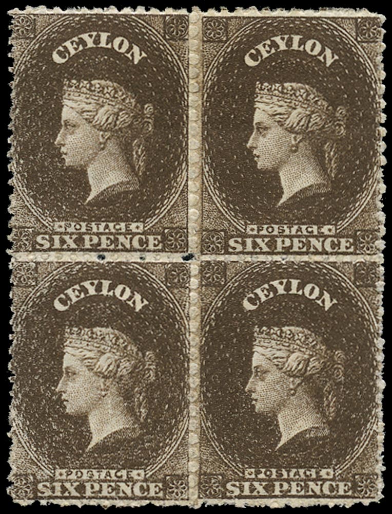 CEYLON 1862  SG41a Mint