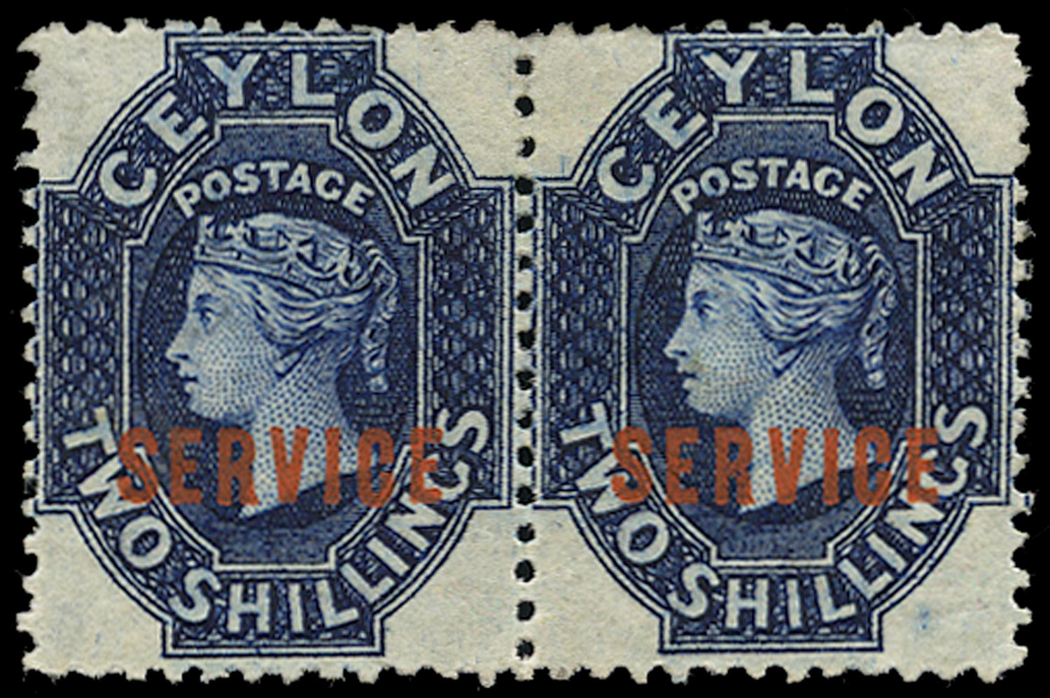 CEYLON 1869  SGO5 Official