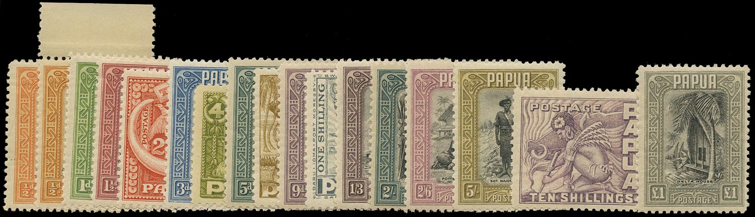 PAPUA 1932  SG130/45 Mint