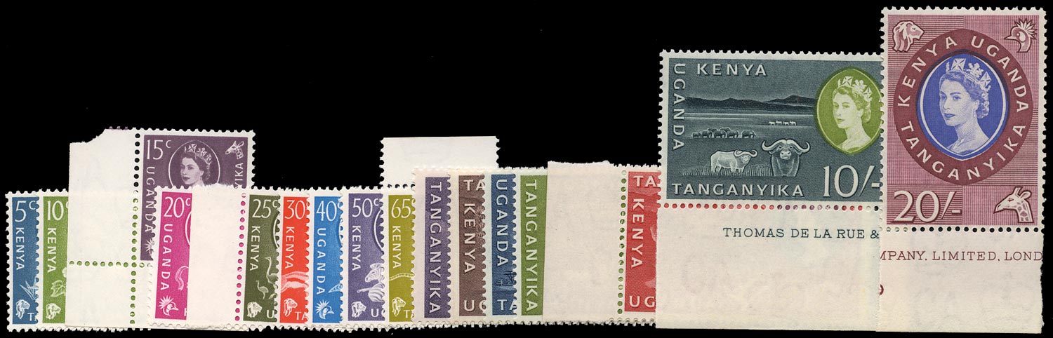 KUT 1960  SG183/98 Mint unmounted set of 16 to 20s