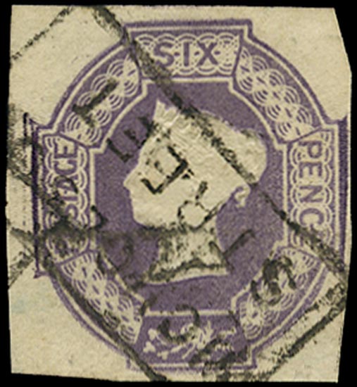 GB 1854  SG58wk Used - "NICHOLSON STREET" Scots Local