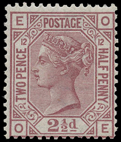 GB 1878  SG141 Pl.12 Mint - unmounted o.g. example (OE)