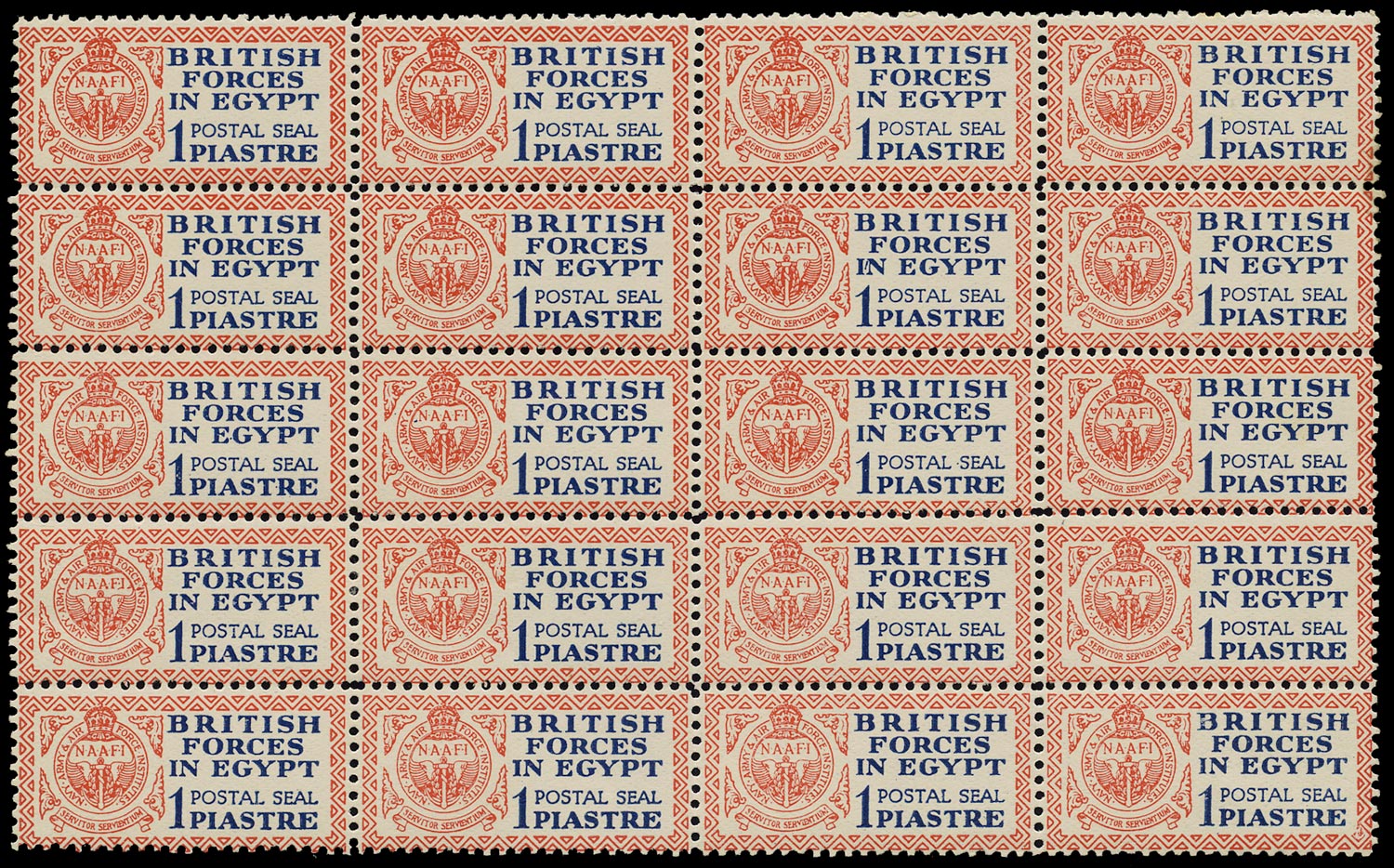 EGYPT BRITISH FORCES 1932  SGA1 Mint