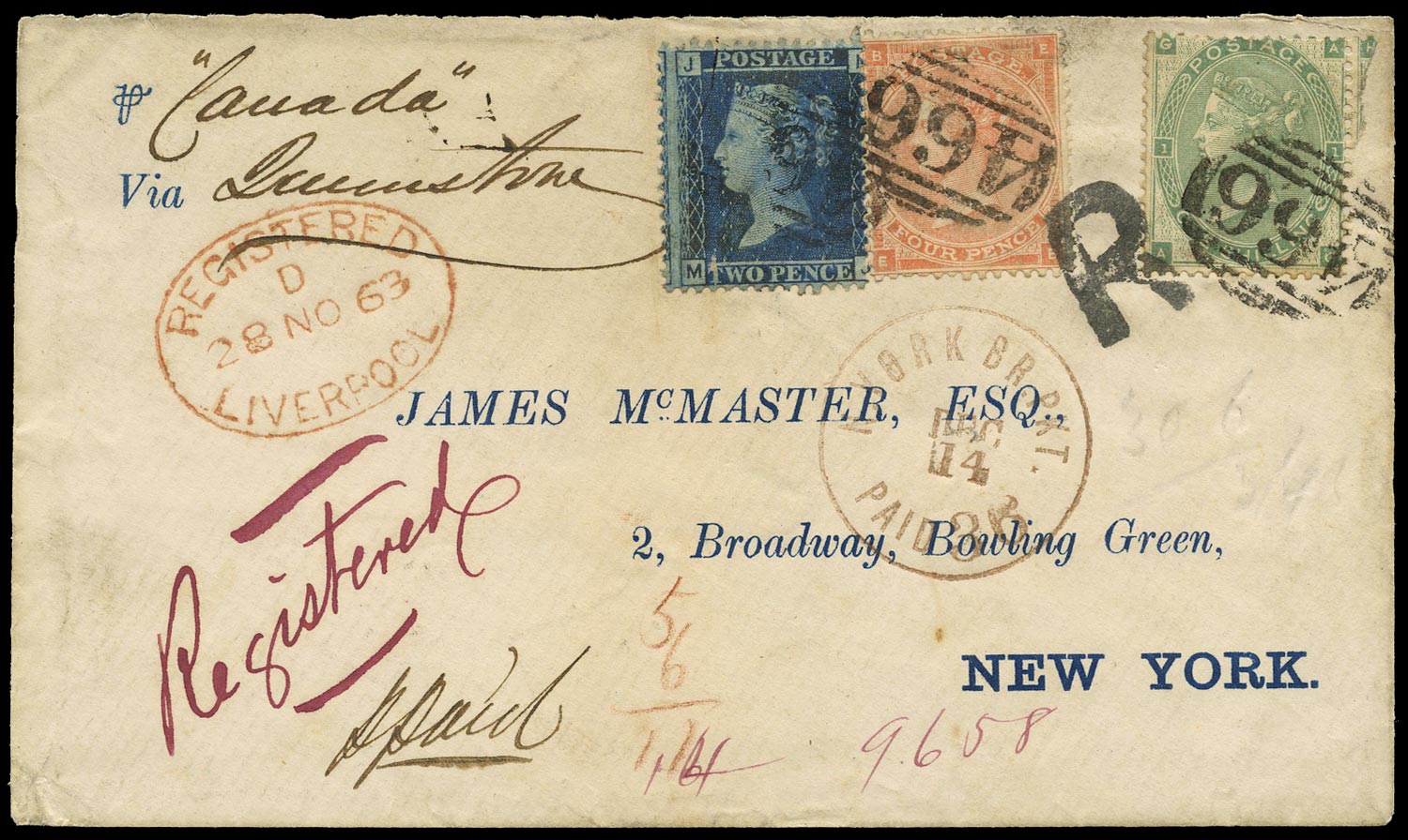 GB 1863  SG45,80,90 Cover