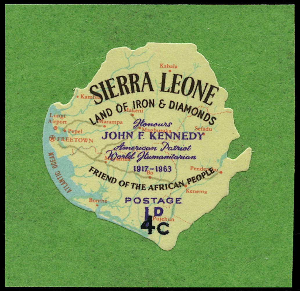 SIERRA LEONE 1964  SG330a Mint
