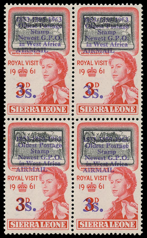 SIERRA LEONE 1963  SG282/a Mint