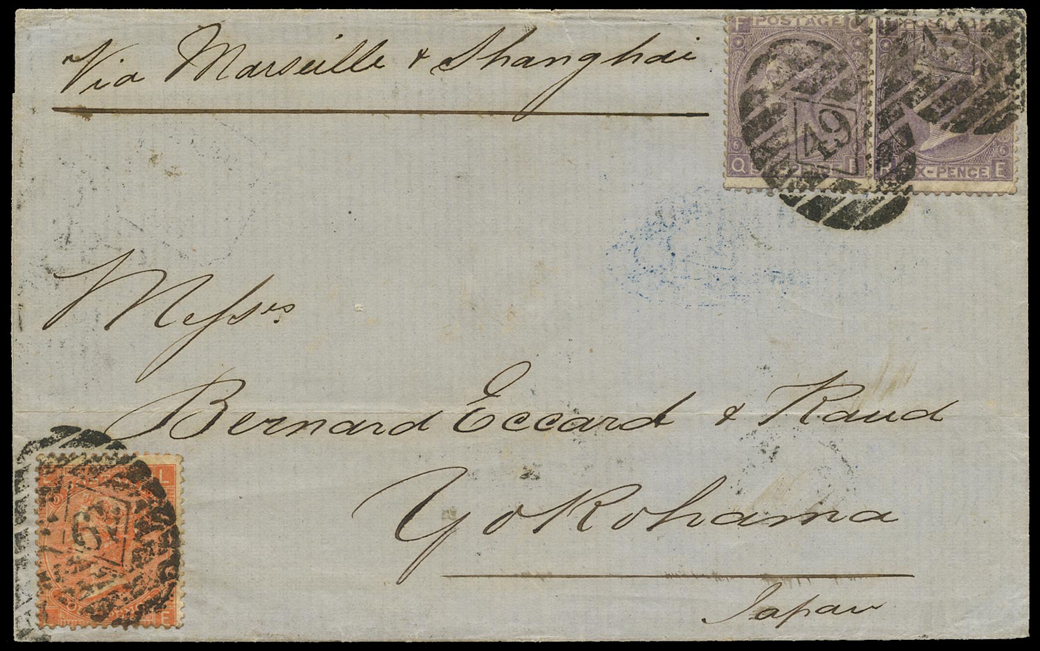 GB 1868  SG94,97 Cover