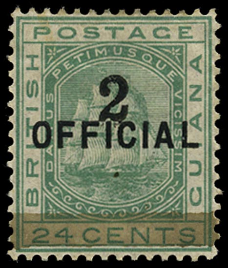 BRITISH GUIANA 1881  SG158 Mint