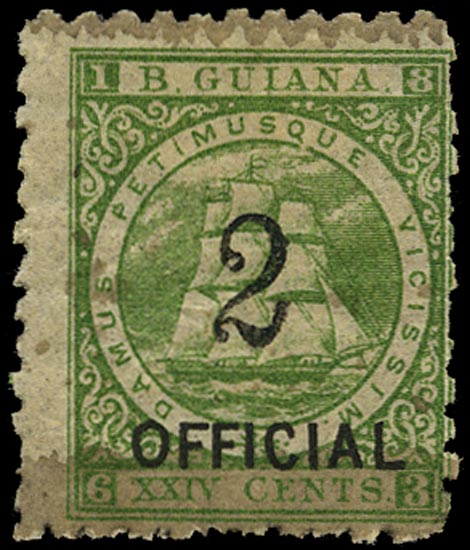 BRITISH GUIANA 1881  SG159var Mint