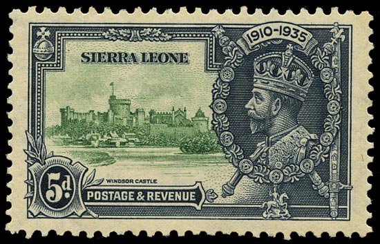 SIERRA LEONE 1935  SG183c Mint